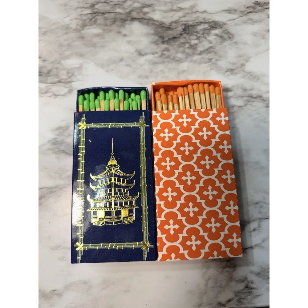 2-THE JOY OF LIGHT MATCH BOXES W/ MATCHES 4